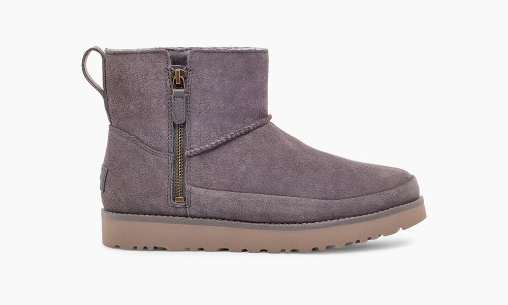 Ugg Mini Boots Canada - Ugg Women's Classic Zip Mini Grey